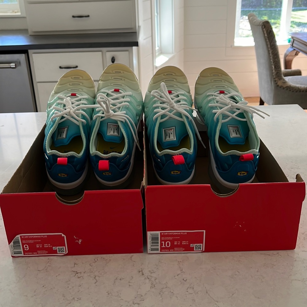 Brand new Nike Air Vapormax Plus. Size woman’s 10